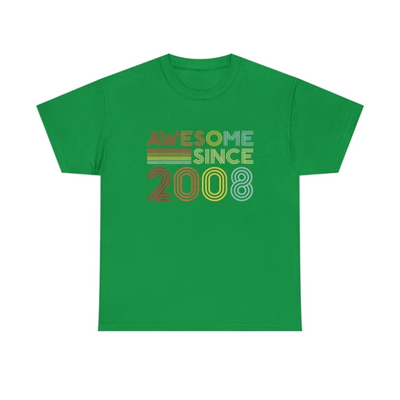 Vintage 2008 Made in 2008 Awesome Since 2008 T-Shirt