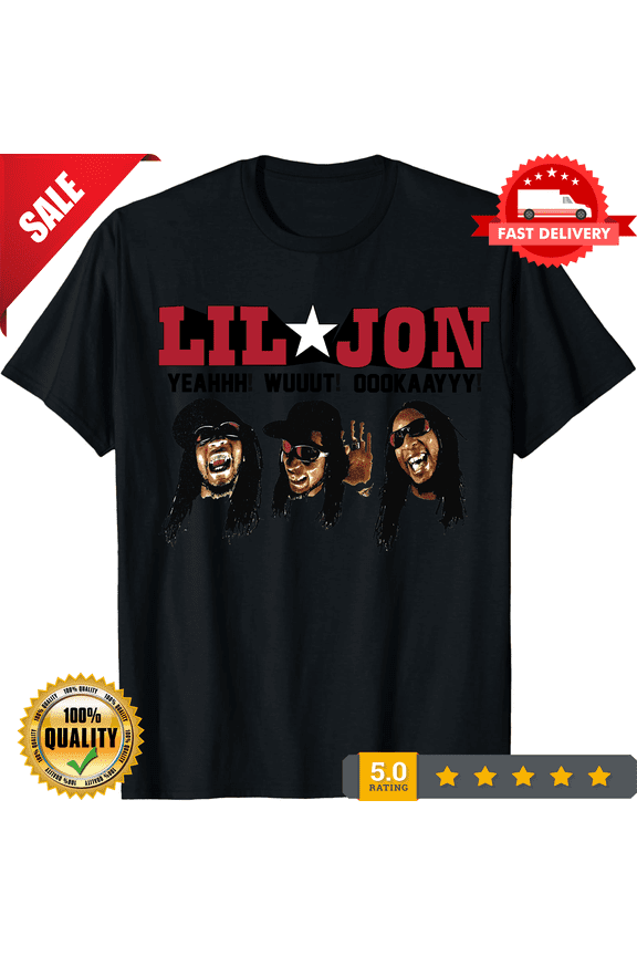 Vintage 2009 Lil Jon Yeahhh Wuuuut Oookaayyy Crunk Juice Promo Tee Shirt EE1188, LIMITED EDITION-TH67519