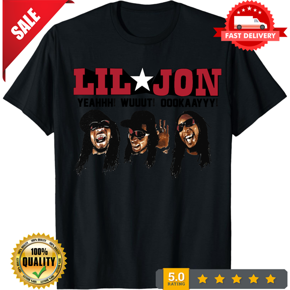 Vintage 2009 Lil Jon Yeahhh Wuuuut Oookaayyy Crunk Juice Promo Tee Shirt EE1188, LIMITED EDITION-TH67519