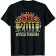 thumbnail image 1 of Vintage 2011 Official Teenager 13th Birthday Gifts 13 Yr Old T-Shirt, 1 of 3