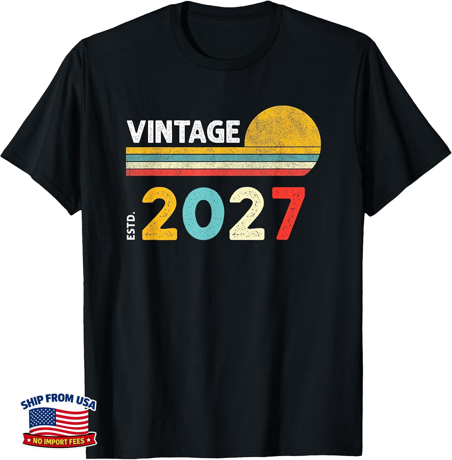Snacking 2027 Vintage 2027 T-Shirt - Walmart.com