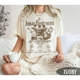thumbnail image 1 of Vintage 20th Anniversary Of Jonas Comfort Colors T-Shirt, Greetings From Your Hometown tour 2025 Shirt, Music Lover Tee,Ivory Color,Size 2XL, 1 of 5