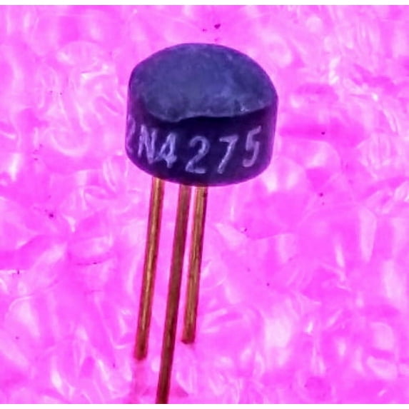 Vintage 2N4275 NPN General Purpose Transistor Vceo=15v, Ic=100mA, Pmax=280mW