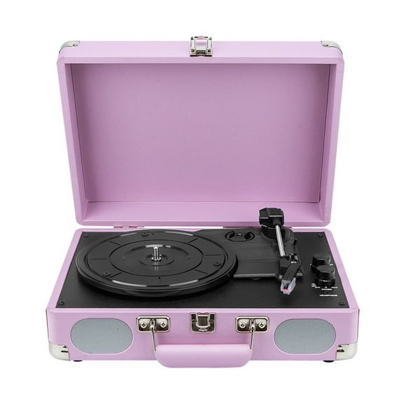 Vintage 3-Speed Classical Phonograph Record Player With Built-in Speakers | Upgraded Turntable Sound ,Higher Definition Picture