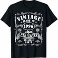 thumbnail image 1 of Vintage 30th Birthday Decorations Men Funny 1996 30 Birthday T-Shirt, 1 of 2
