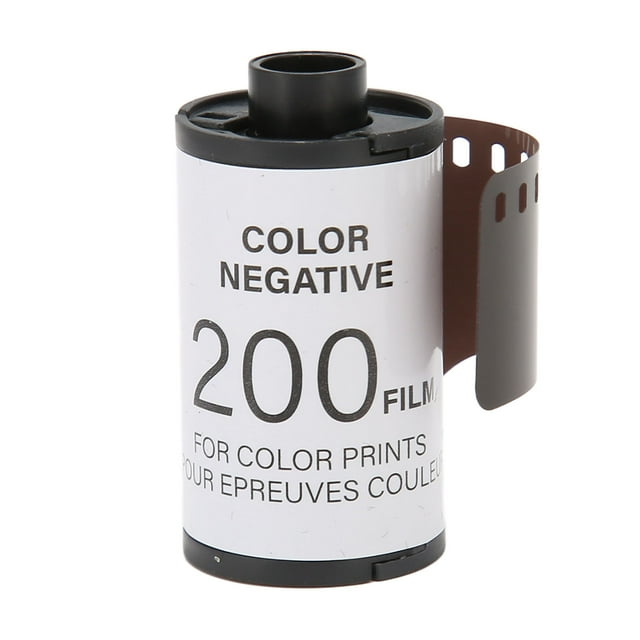 Vintage 35MM Color Film CN200, 8 Sheets, Ideal for 135 Cameras, 200 ISO, Color Negative Film for Rich, Nostalgic Photos