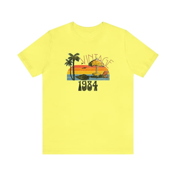 Vintage 40th 1984 Birthday Unisex Shirt