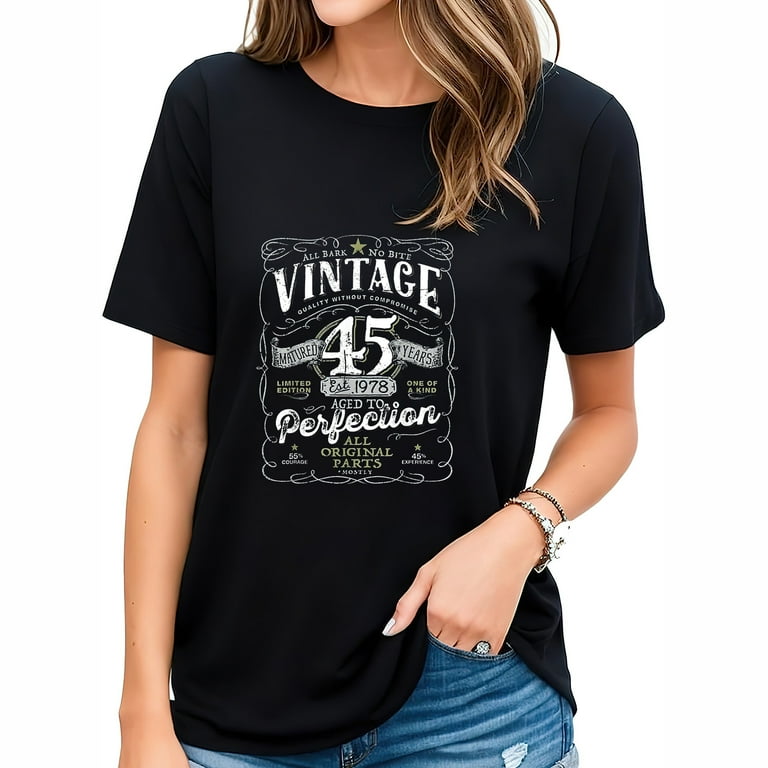 1978 t shirt ladies top
