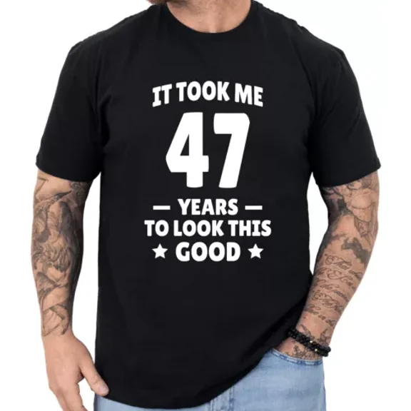 Vintage 47Th Birthday Shirt Turning 47 Birthday Gift 47Th Birthday Gifts Men And Women - Perfect Gifts For Everyone