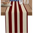 thumbnail image 1 of Vintage 4th of July Table Runner, Washable Cotton Linen Table Runners 90 Inches Long, Independence Day Red Blue Dresser Scarf Runner for Dining/Coffee/Kitchen/Hallway Tables 13.8''''x90'''', 1 of 6