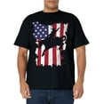 thumbnail image 1 of Vintage 4th Of July USA Flag Rodeo Cowboy Horse T-Shirt, 1 of 4
