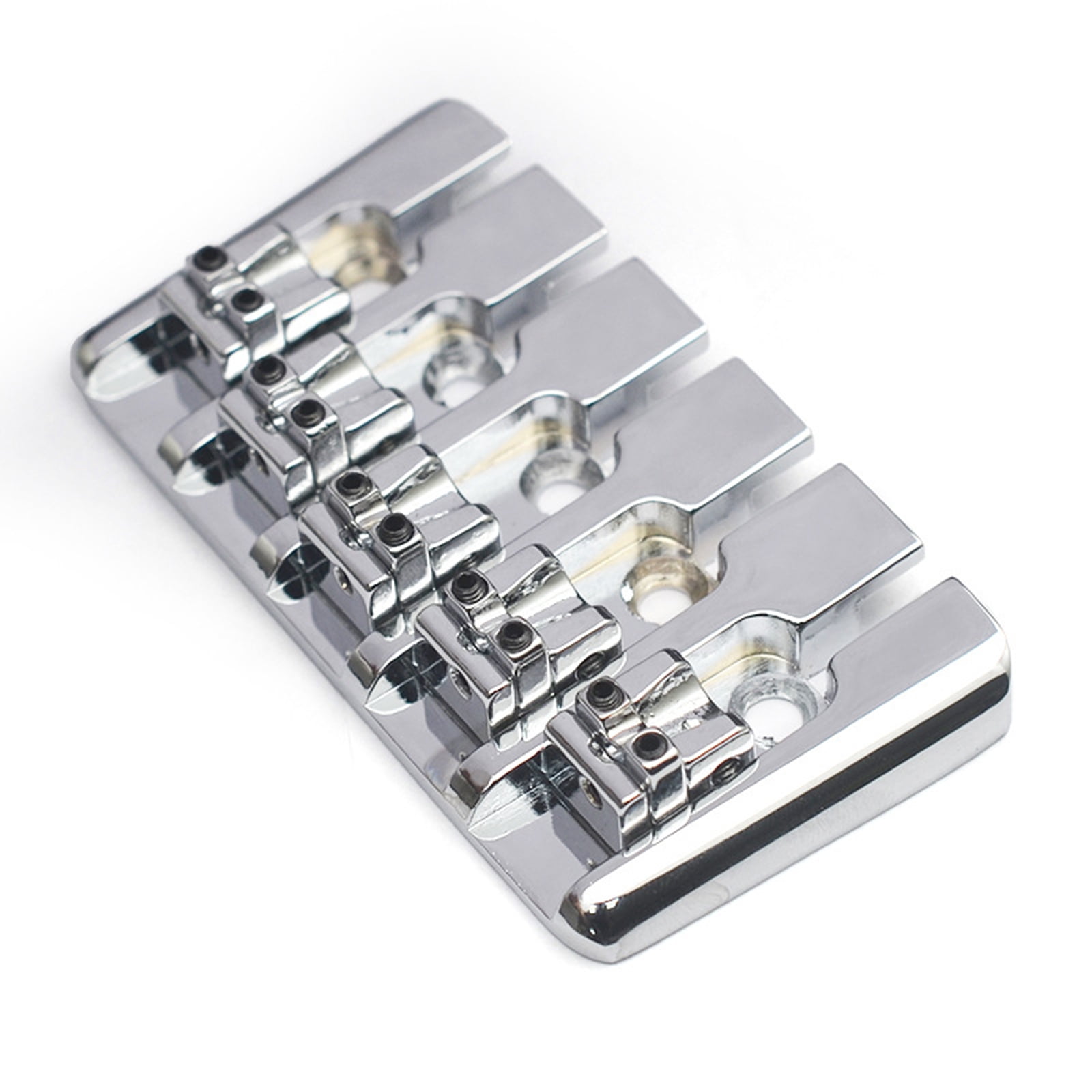 Vintage 5-String Bass Bridge Saddles A Top Load Tailpiece with Saddles ...