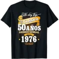 thumbnail image 1 of Vintage 50th Birthday Men Funny 1976 50 Birthday Spanish T-Shirt, 1 of 2
