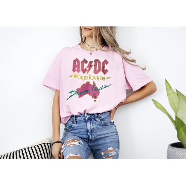 Vintage 51 Years Ac Dc 19732024 Shirt, Ac Dc Band Tour 2024 Shirt