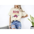 Vintage 51 Years Ac Dc 19732024 Shirt, Ac Dc Band Tour 2024 Shirt