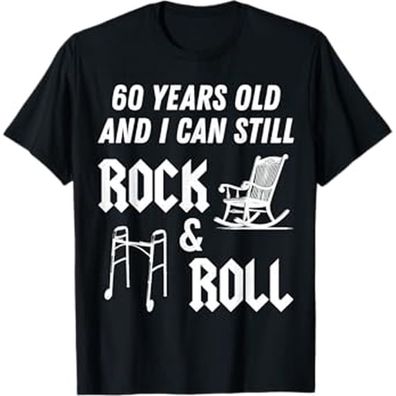 Vintage 60th Birthday Decorations Men Gag Funny 60 Birthday T-Shirt