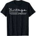 thumbnail image 1 of Vintage 65th Birthday Decorations Vintage 1960 65 Years Old Mens T-Shirt, 1 of 7