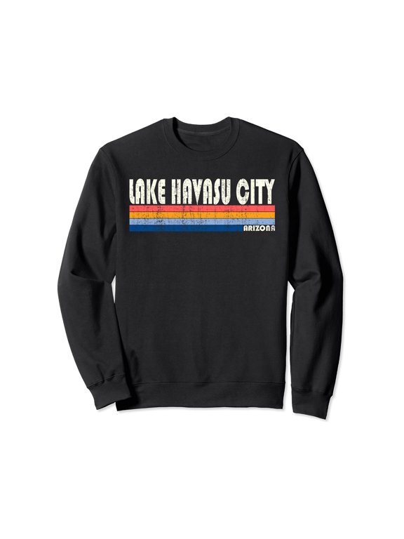 Vintage 70S 80S Style Lake Havasu City Az Graphic Sweatshirt