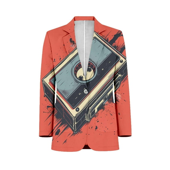 Vintage 70S Cassettes Customized Men's Suits full man Shawl Collar Gentleman Suits for Wedding Business