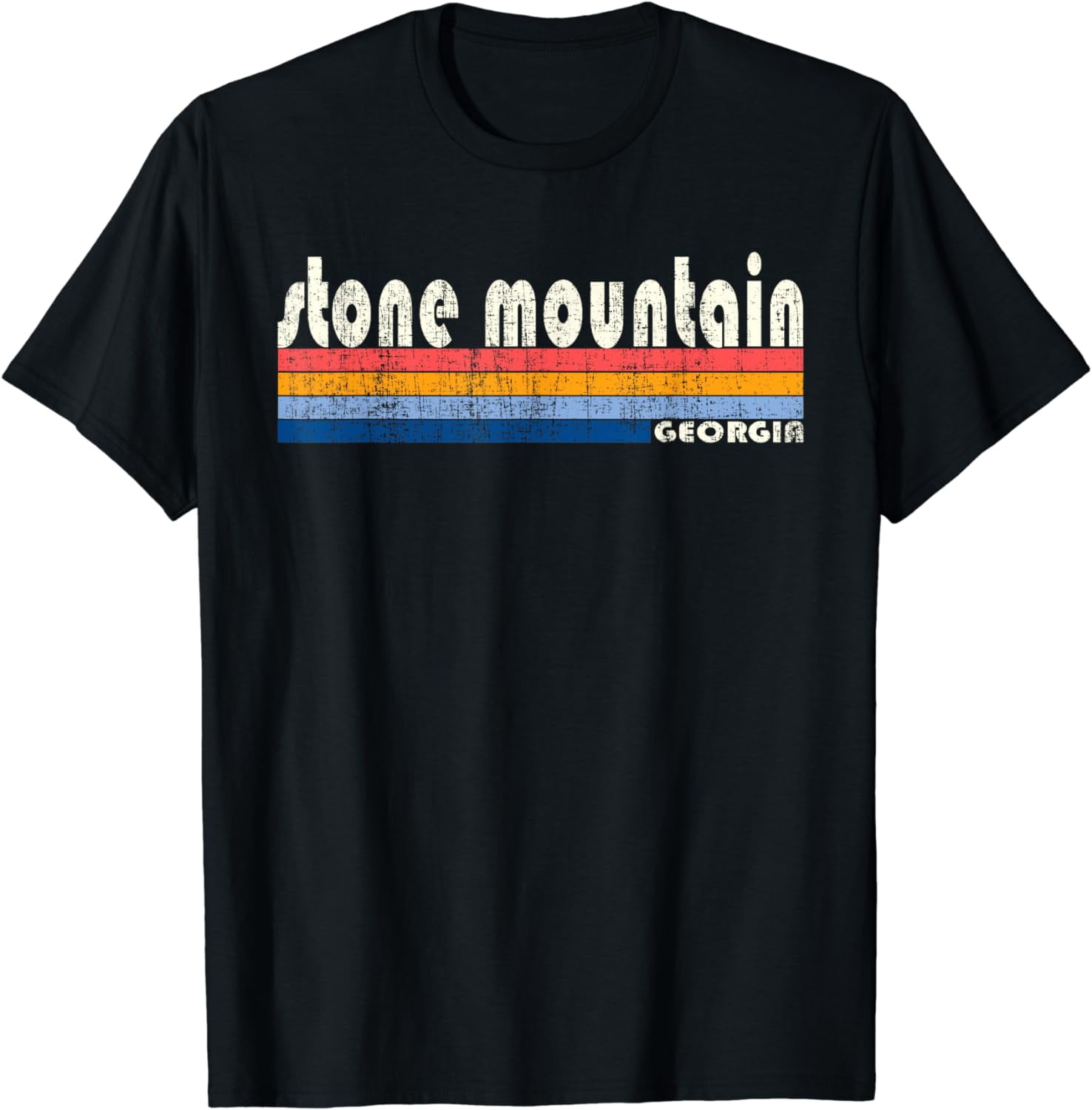 Vintage 70s 80s Style Stone Mountain GA Cotton TShirt