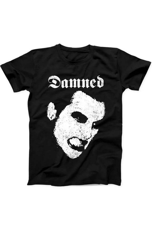 Vintage 70s Gothic Punk Rock Music Legend Fan Black Tee Shirt,for men & women up to 5XL