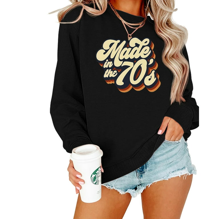 Vintage crewneck sweatshirts womens online