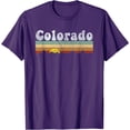 thumbnail image 1 of Vintage 70s Retro Colorado Softstyle Unisex T-Shirt,Purple Color,Size 2T, 1 of 5