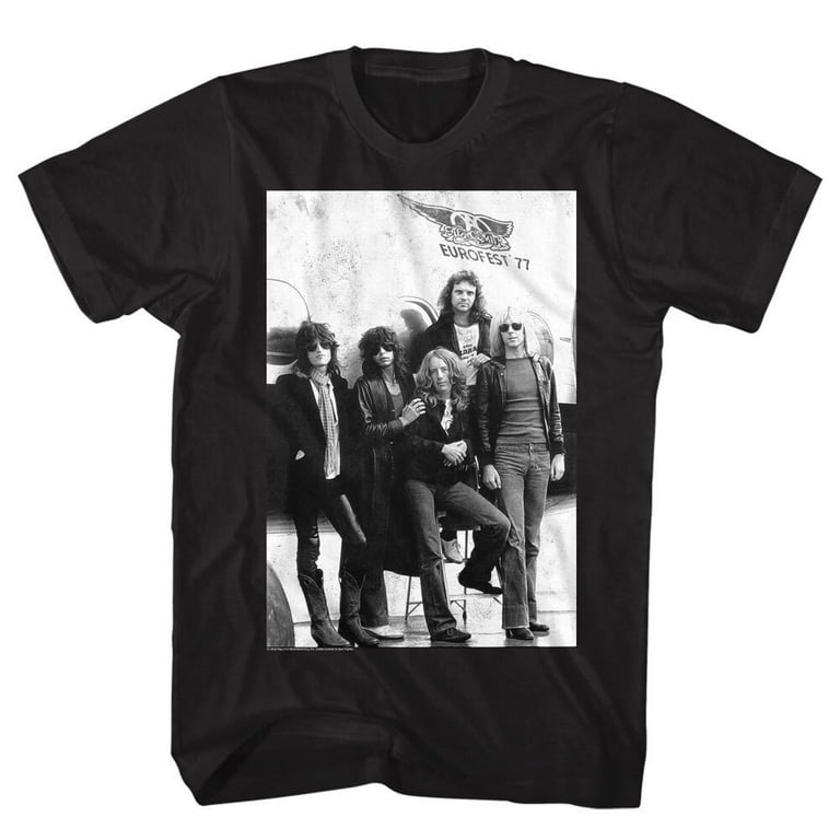 Vintage 70s Rock Concert Shirt – Euro Stage Photo Graphic Tee for