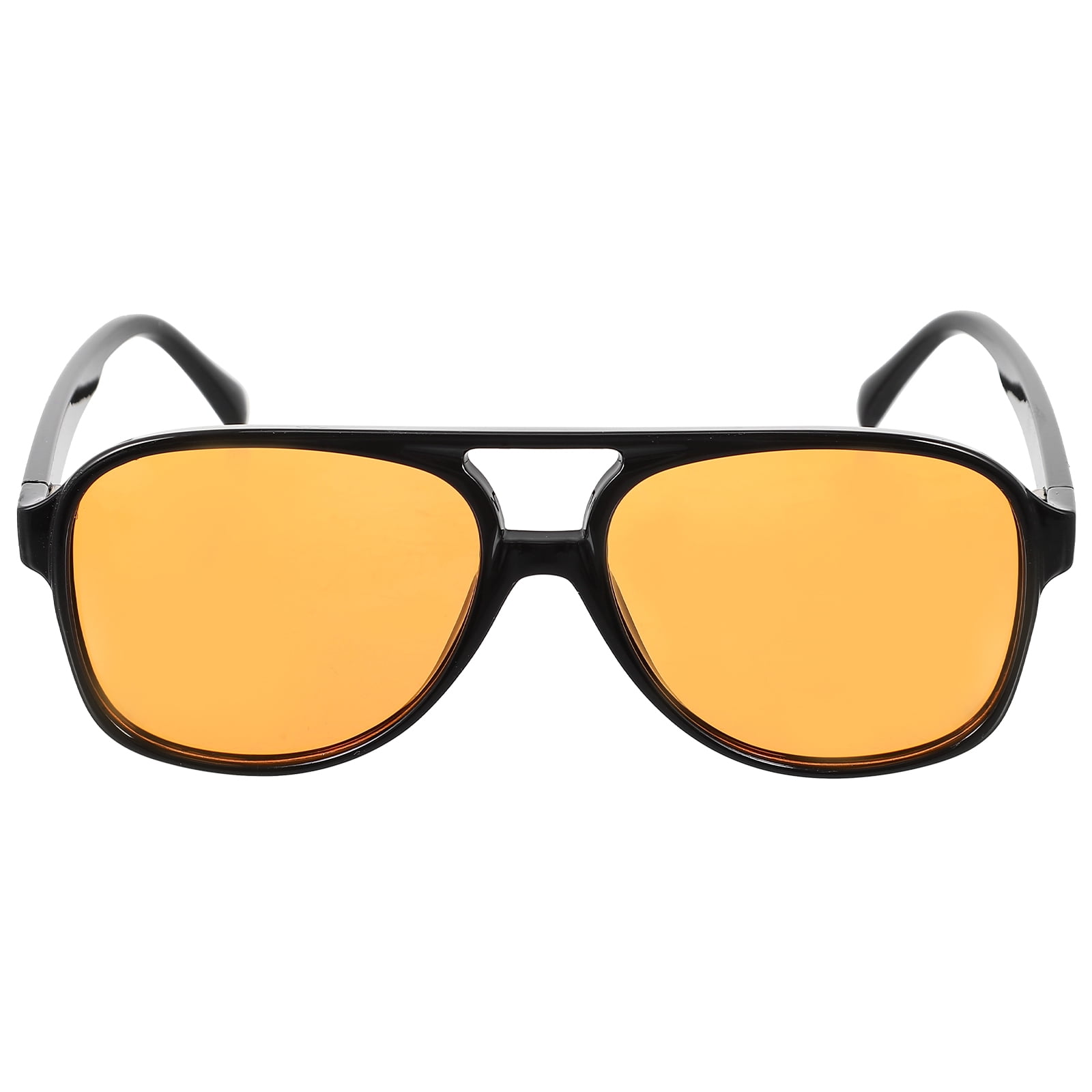 70s yellow top tinted glasses