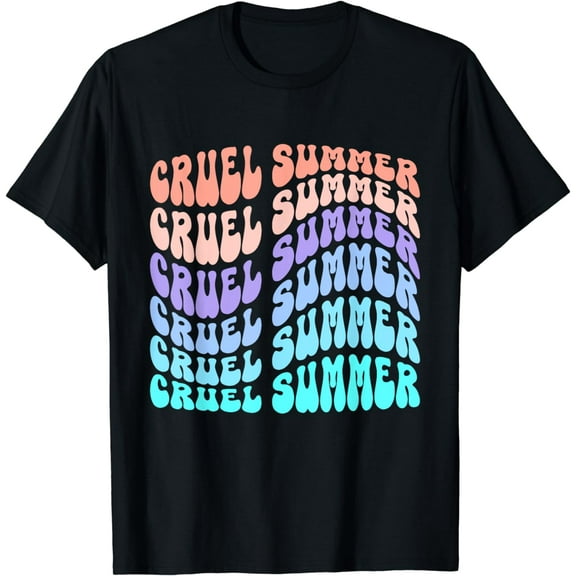Vintage 70s style Cruel Summer Groovy Style T-Shirt