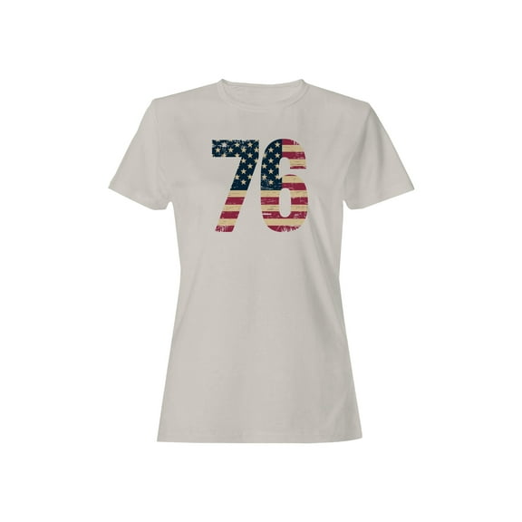 Vintage 76 Flag Design Women's T-shirt