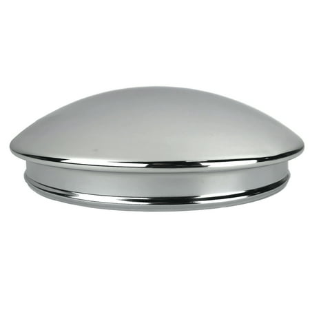 Coyote 8" Wheel Covers & Hub Caps Steel Chrome Silver