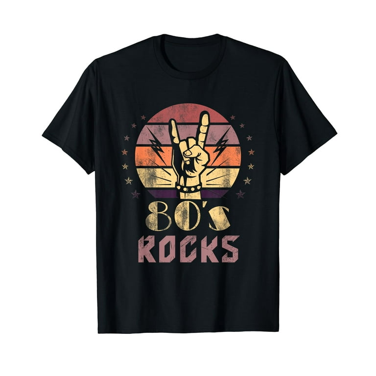 Eighties Music Rocks T-Shirt Eighties Music Rocks T-Shirt
