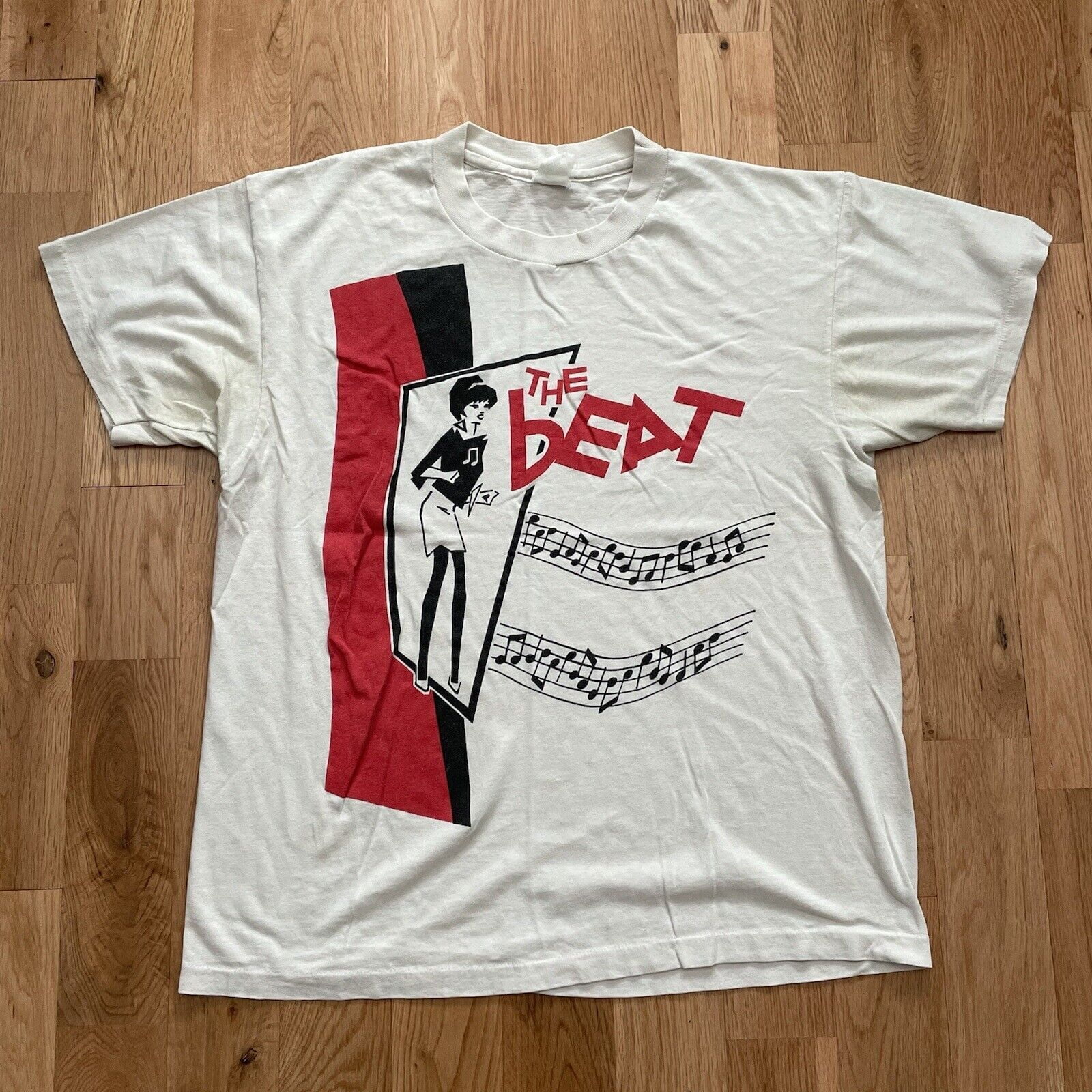Vintage 80’s The English Beat Band New Wave Concert TShirt