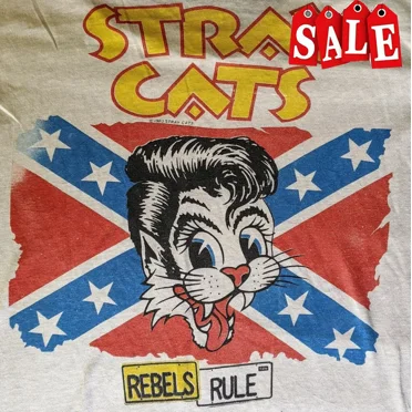Vintage 80S Stray Cats Shirt From 1983 White Size S To 5XL Shirt Hot Trending Shirt, Sweatshirt, Hoodie, Vintage Fan Gift
