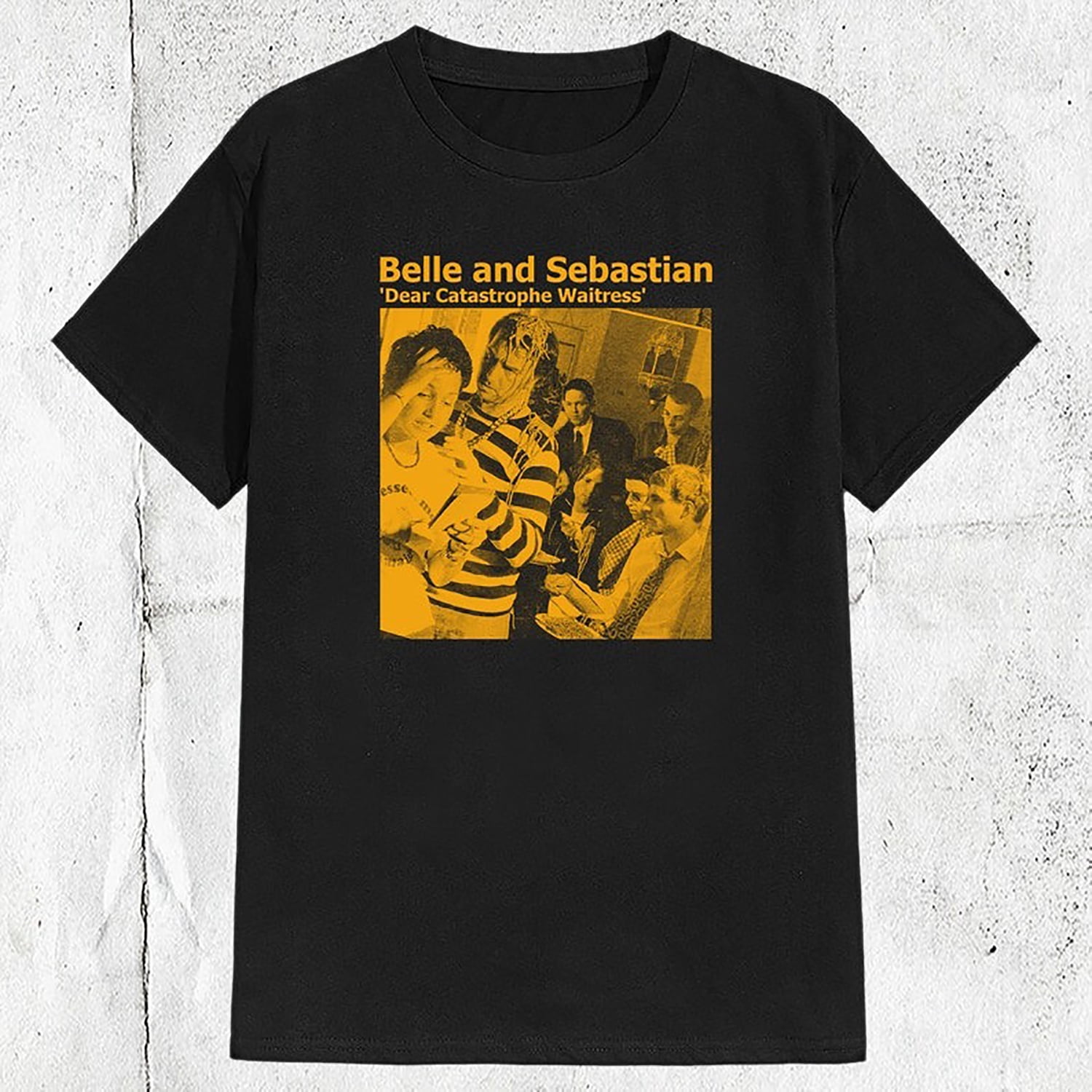 Vintage 80s 90s Belle and Sebastian Band Britpop T-shirt - Walmart.com