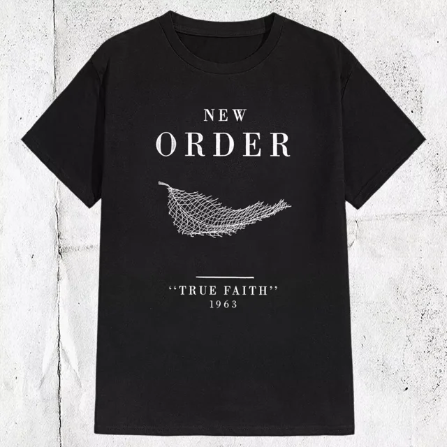 Vintage 80s 90s New Order Band True Faith 1963 Tshirt