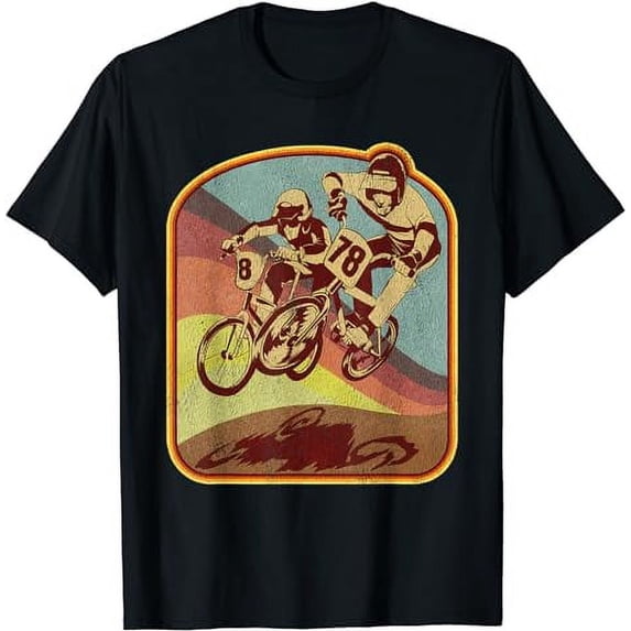 Vintage 80s BMX Rad Distressed Graphic T-Shirt