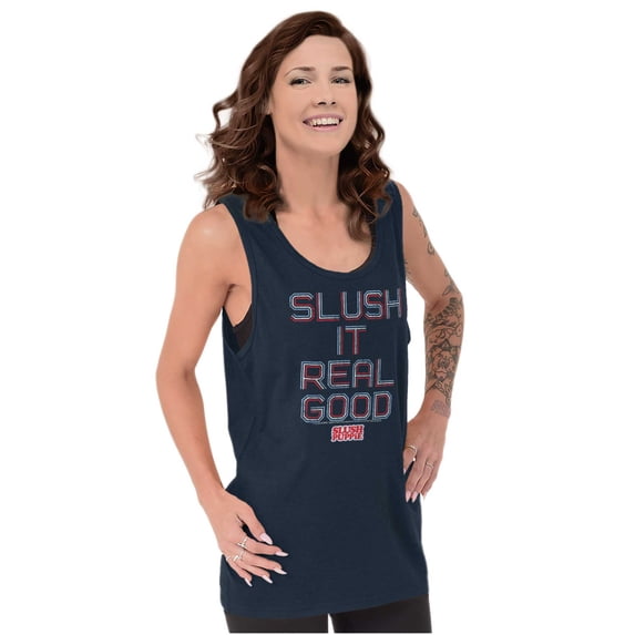 Vintage 80s Slush It Real Good Puppie Tank Top T Shirts Men Women Brisco Brands S