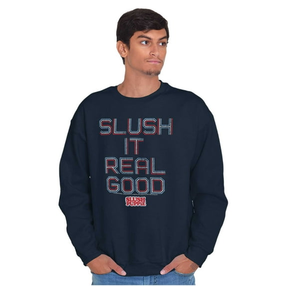 Vintage 80s Slush It Real Good Puppie Unisex Plus Size Sweatshirt Brisco Brands 2X