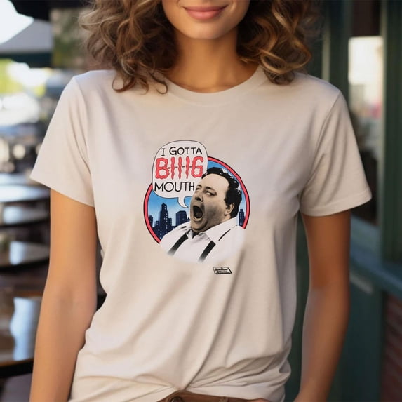 Vintage 80s The Honeymooners TV Show Ralph I've Gotta A big Mouth T Shirt Size L