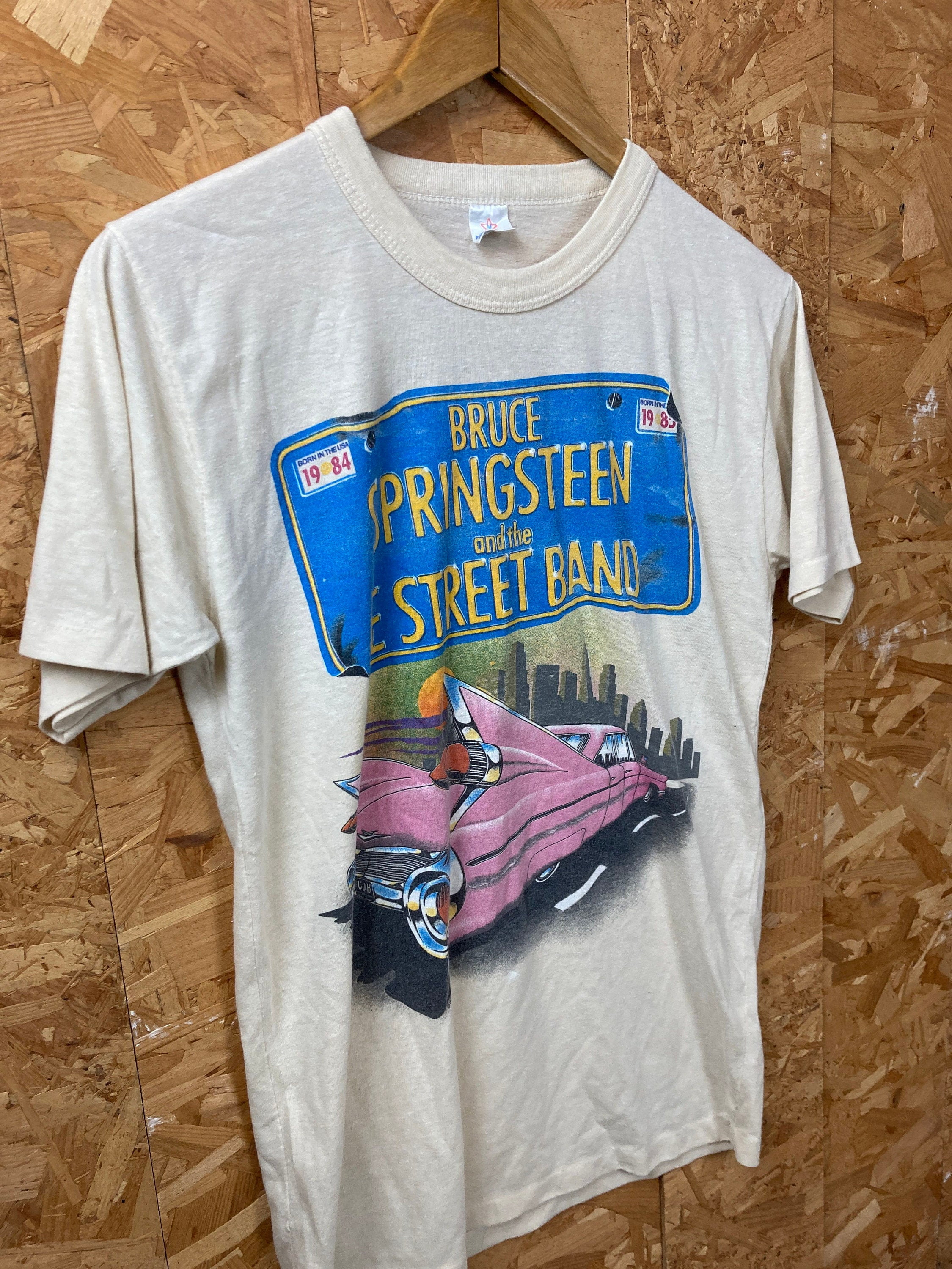 Vintage 84 Bruce Springsteen E Street Band World Tour Single Stit Ch