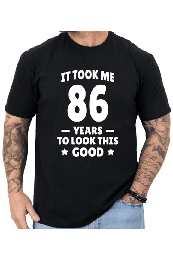 Vintage 86Th Birthday Shirt Turning 86 Birthday Gift 86Th Birthday Gifts Men And Women - Perfect Gifts For Everyone