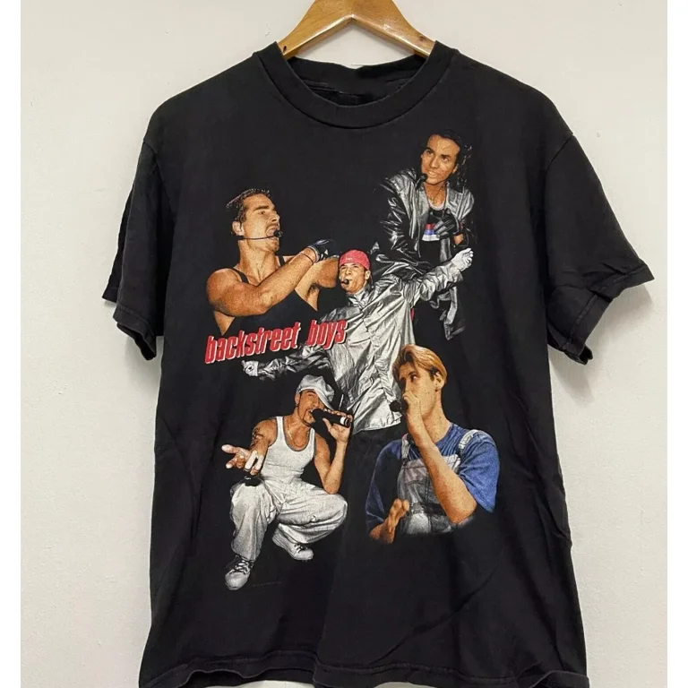 90's BACKSTREET BOYS TOUR 1998 Tシャツ XL Vintage Backstreet Boys Tour 1998 T-Shirt – Justin Reed