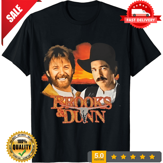 Vintage 90’s Brooks And Dunn American Country Tee unisex cotton TShirt S-5XL, NEW INSTOCK-TH78152