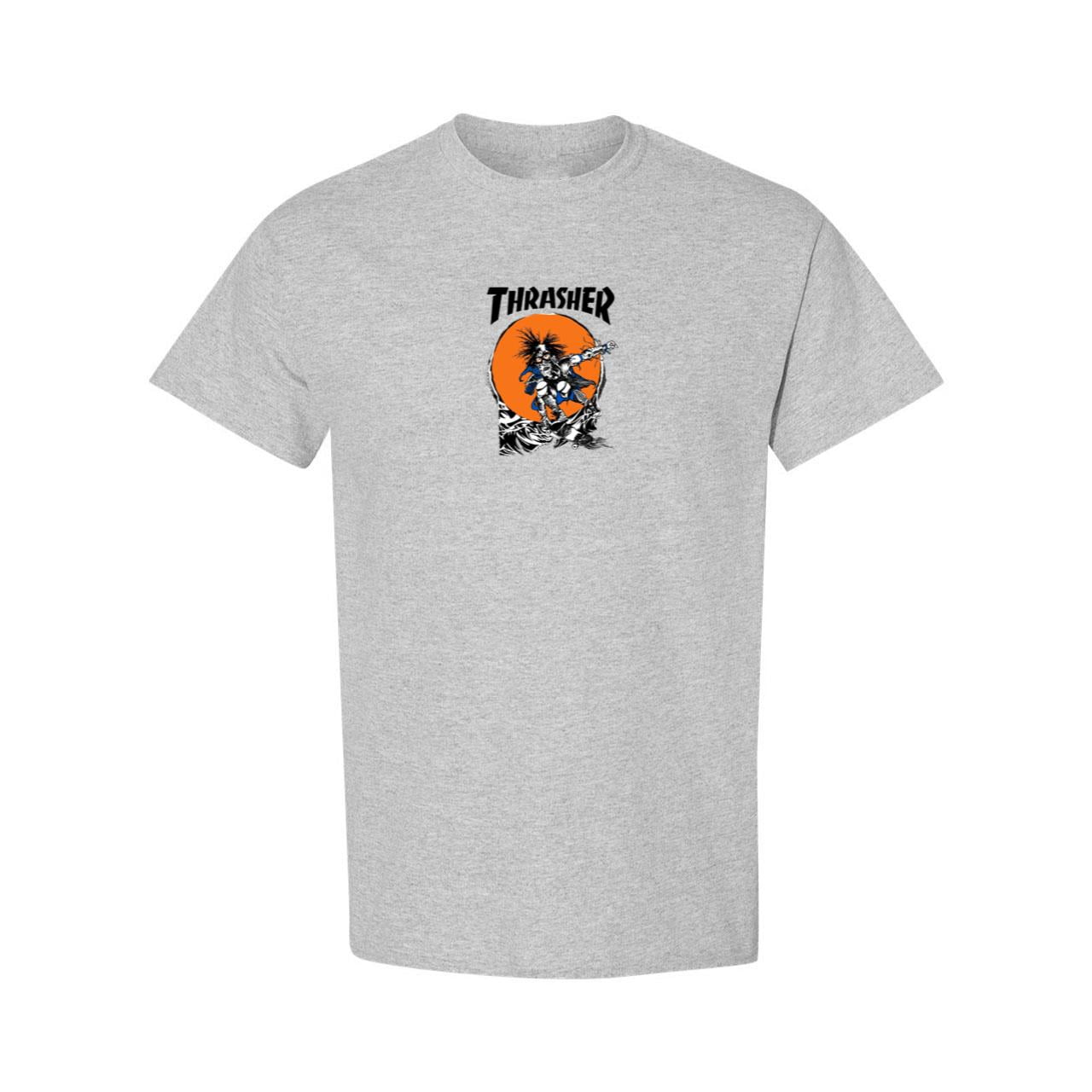Vintage 90 s Thrasher Magazine Pushead T shirt Large Thrasher Spell Out Freedom Skateboard Thrasher New York Skater