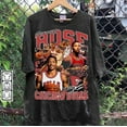 thumbnail image 1 of Vintage 90S Derrick Rose T-Shirt, Retro American Basketball Tee For Man Woman ,Black Color,Size M, 1 of 5