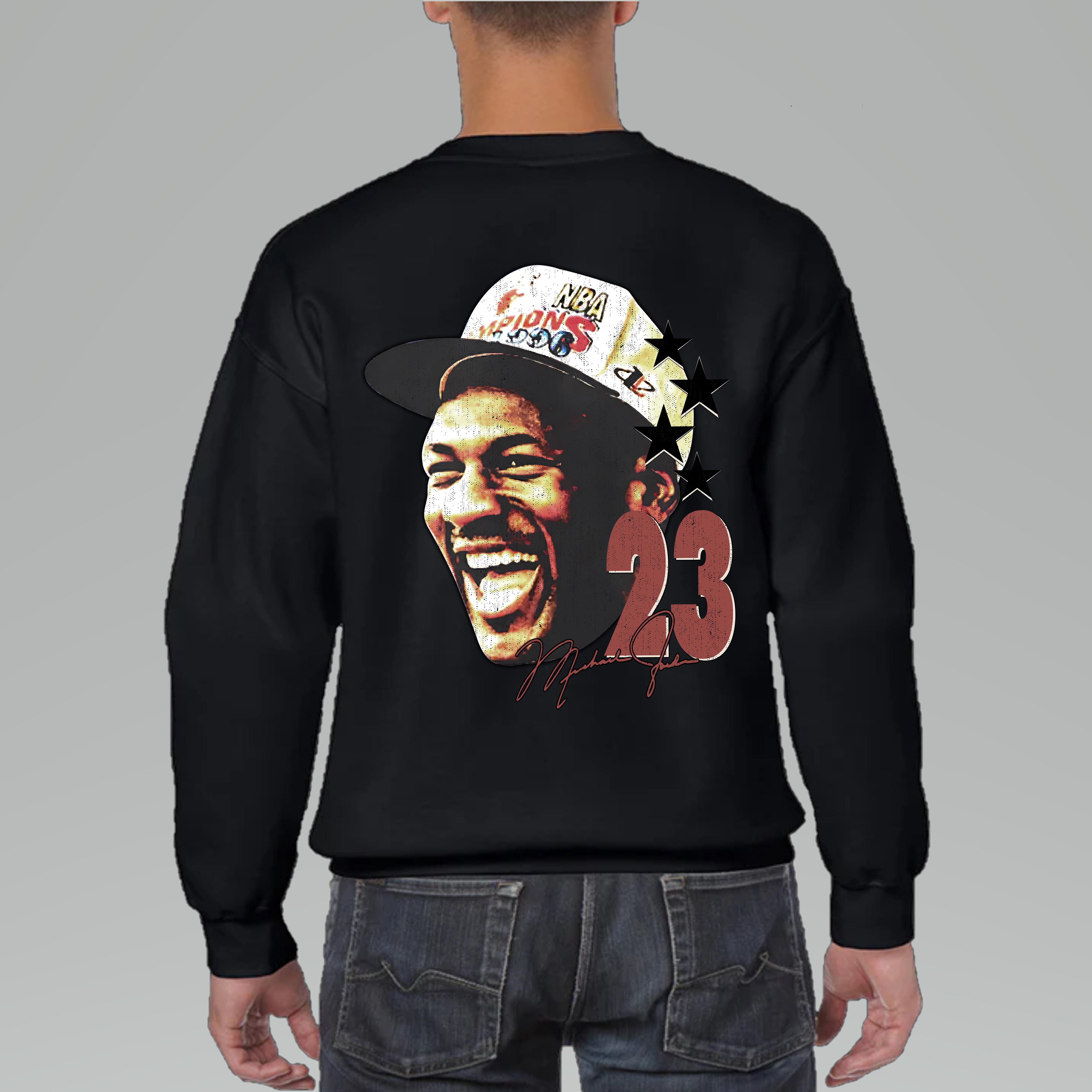 Vintage 90S Graphic Style Michael Jordan Face Shirt, Michael Jordan