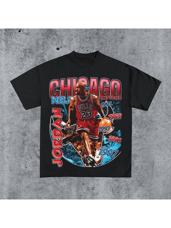 Vintage 90s 1997 Chicagoooo Bulls Big 3 Graphic Shirt Retro Classic Graphic Tee Bootleg Bestseller Unisex Sport Gift