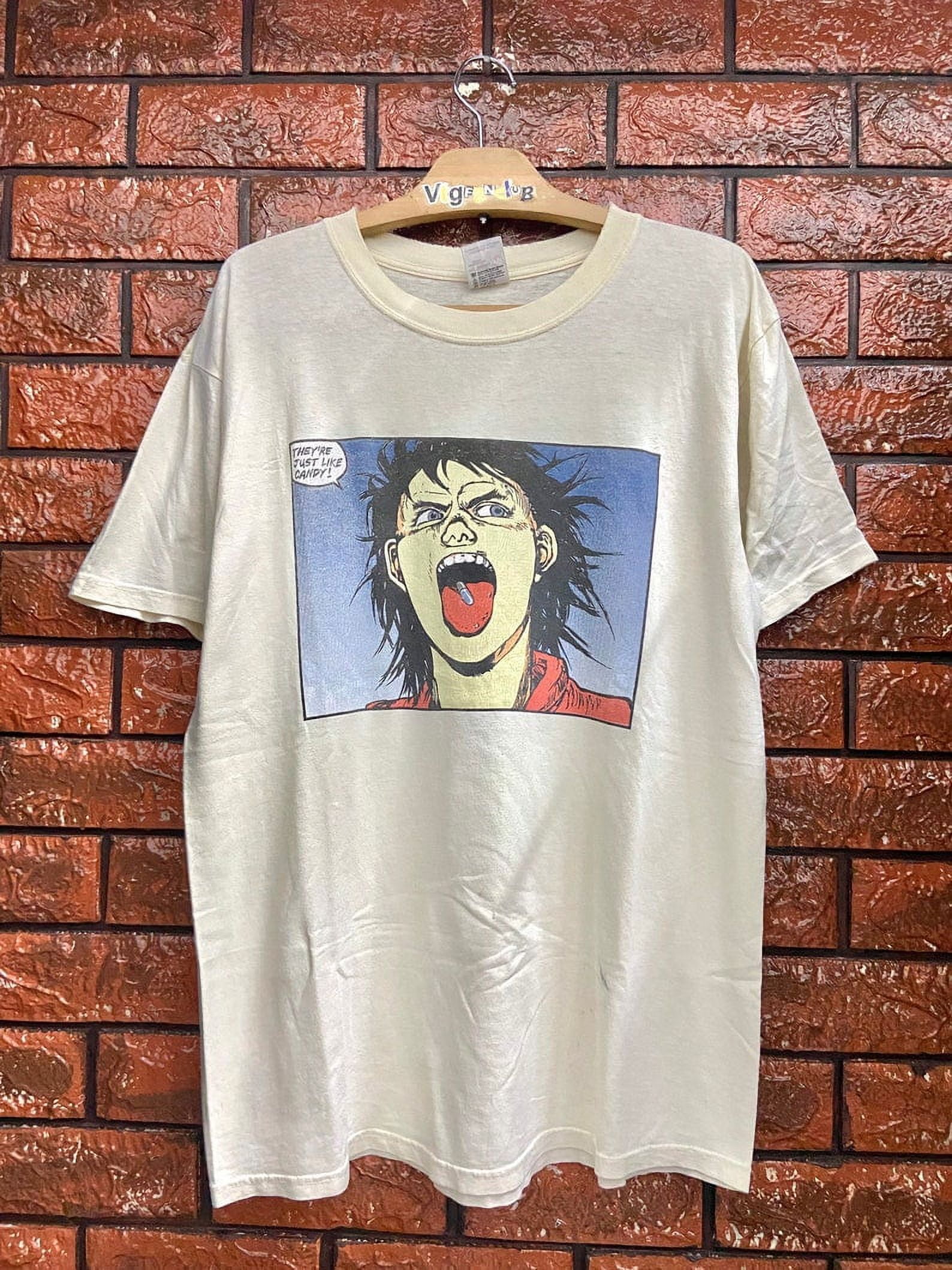 Vintage 90s Akira Japanese 1988 Cyberpunk Anime The Movie Anarchic  Adjustment T Shirt / 90s Anime Manga T Shirt - Walmart.com